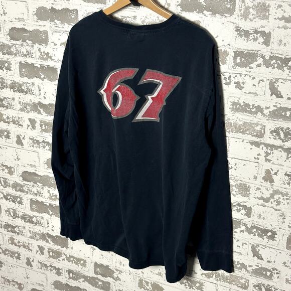 Vintage Polo Ralph lauren Polo Jeans Shirt Y2K Print Long Sleeve - Picture 2 of 8